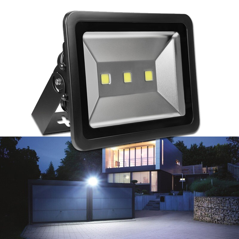 AC110V 10-600W LED Flood Lights, Super Bright Outdoor LED Flood Lighting, Daylight White 6000K, Industrial Commercial Garden Wall Lighting